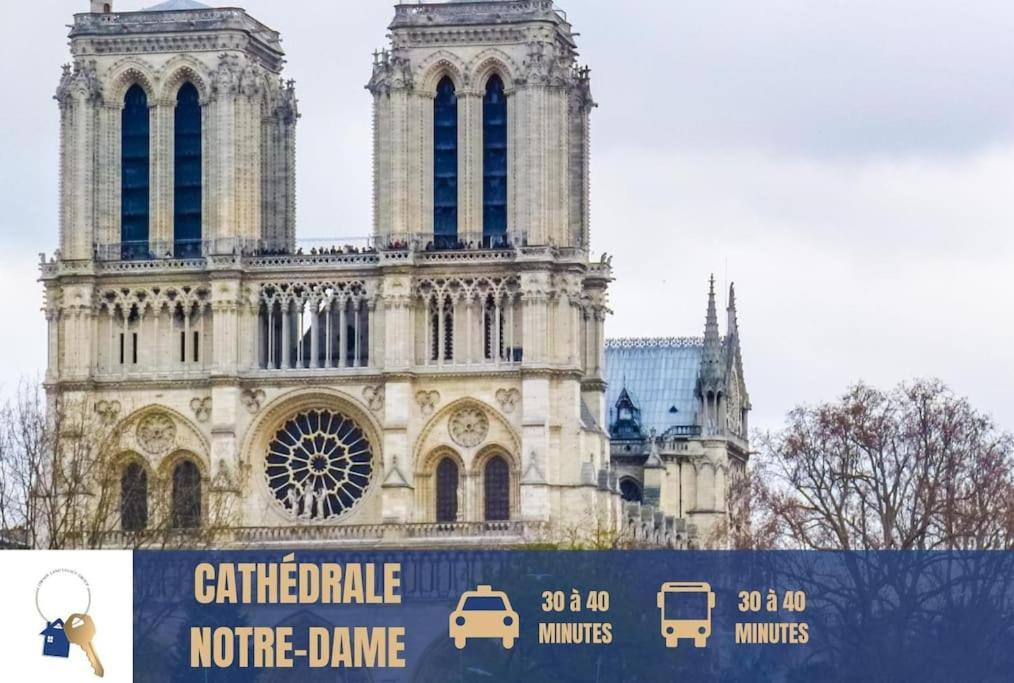 9 Mi From Stade De France - Charming 5-Room แซงต์-เดอนี ภายนอก รูปภาพ