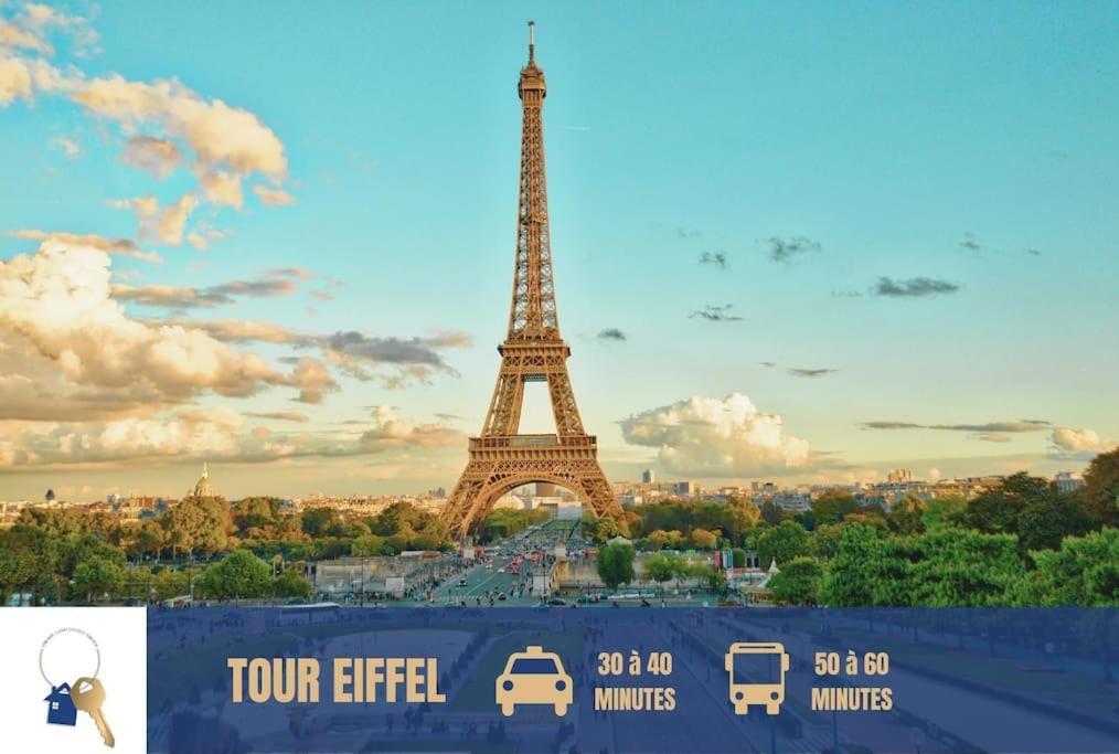 9 Mi From Stade De France - Charming 5-Room แซงต์-เดอนี ภายนอก รูปภาพ